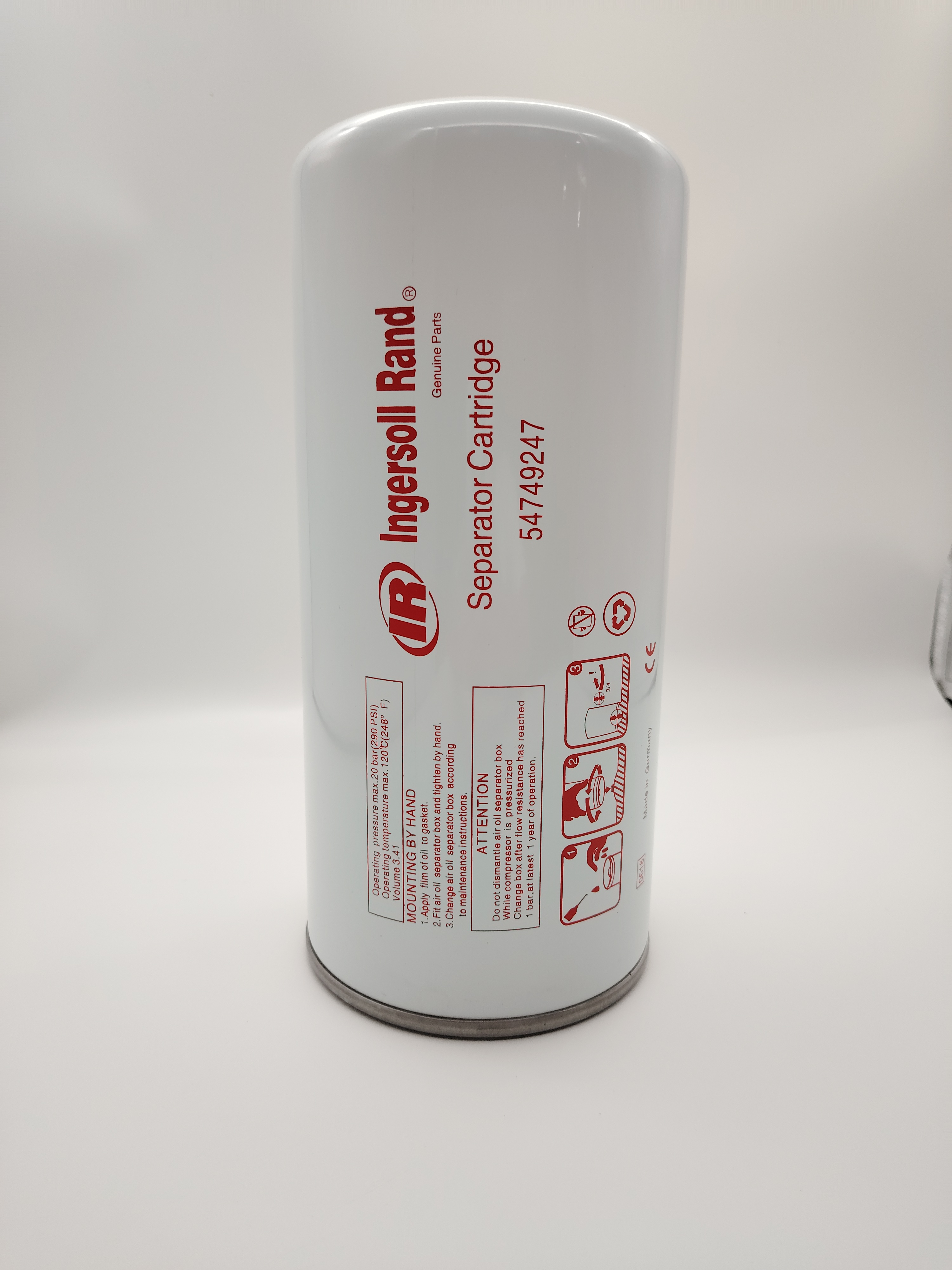 Ingersoll Rand Spare Parts 54749247 Oil-filter