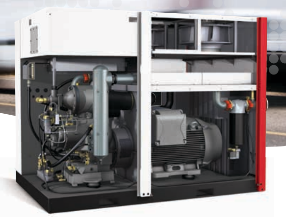 Gardner Denver Oil- Free Air Compressor Enviroaire TVS Series TVS 132-8