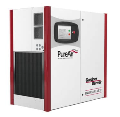Gardner Denver Single Stage Variable Speed Water Injected Oil-Less Screw Air Compressor VS Series VS15