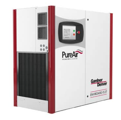 Gardner Denver Single Stage Variable Speed Water Injected Oil-Less Screw Air Compressor VS Series VS22