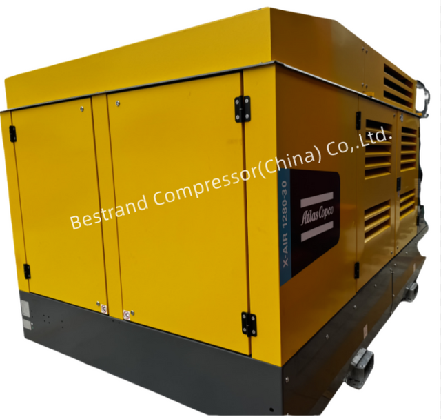 Atlas Copco Diesel Engine Portable Air Compressor X-Air 1280-30