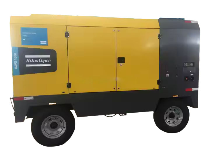 Atlas Copco Diesel Engine Portable Air Compressor XAVS 1000