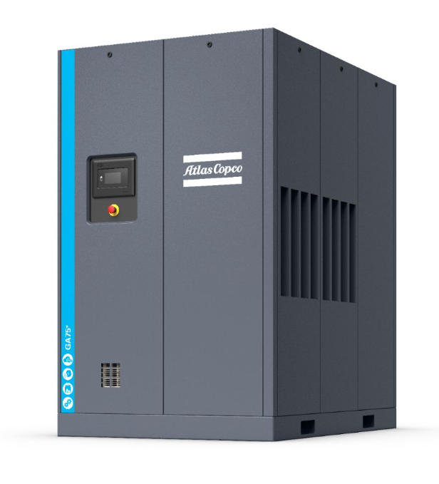 Atlas Copco Oil-injected Rotary Screw Air Compressors GA 75