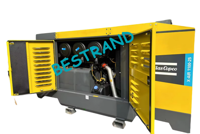 Atlas Copco Diesel Engine Portable Air Compressor X-Air 1100-25