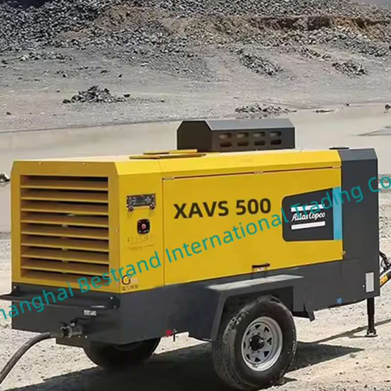 Atlas Copco Diesel Engine Portable Air Compressor XAVS 500
