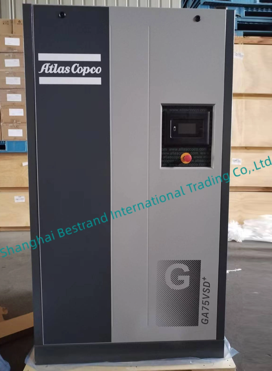 Atlas Copco Oil-injected Rotary Screw Air Compressors GA 75 VSD+