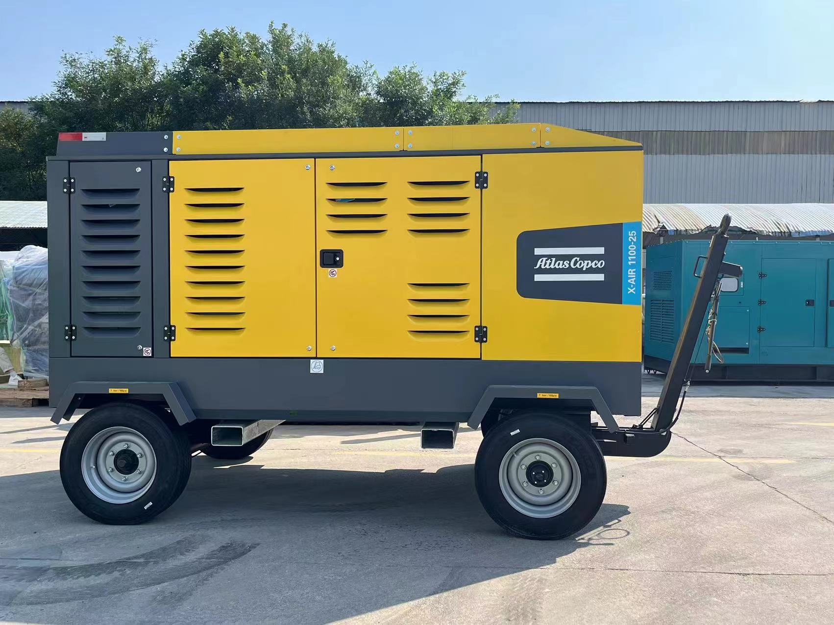 Atlas Copco Diesel Engine Portable Air Compressor X-Air plus 1100-25
