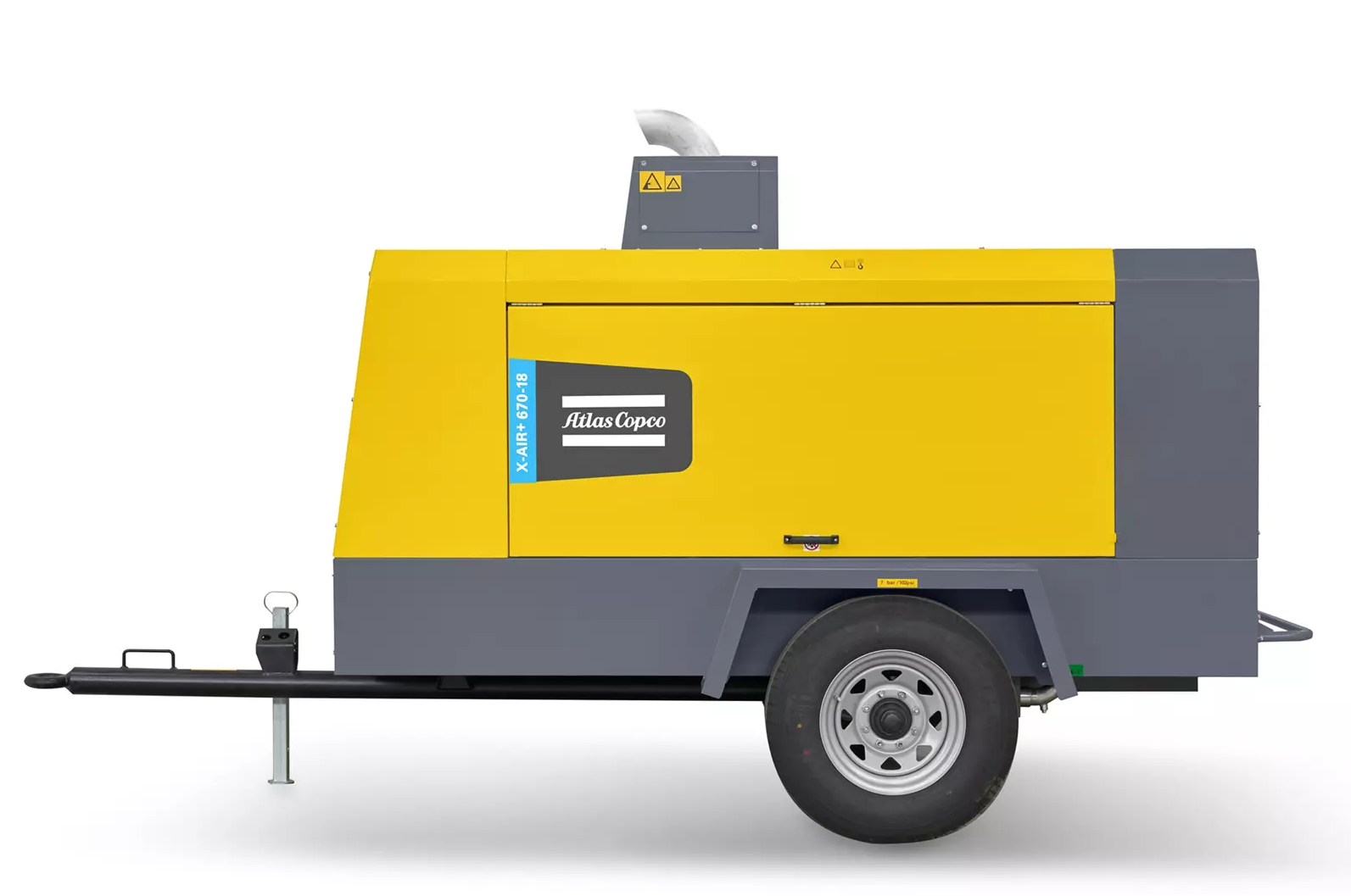 Atlas Copco Diesel Engine Portable Air Compressor X-AIR+ 670-18