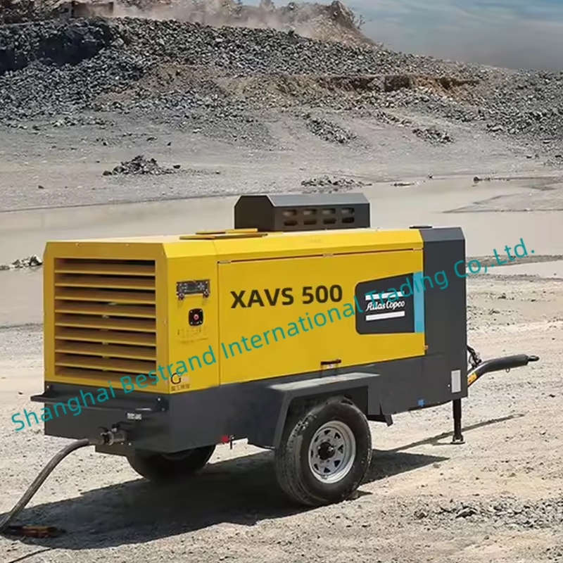 Atlas Copco Diesel Engine Portable Air Compressor XAVS 500 Atlas Copco Diesel Engine Portable Air Compressor XAVS 500