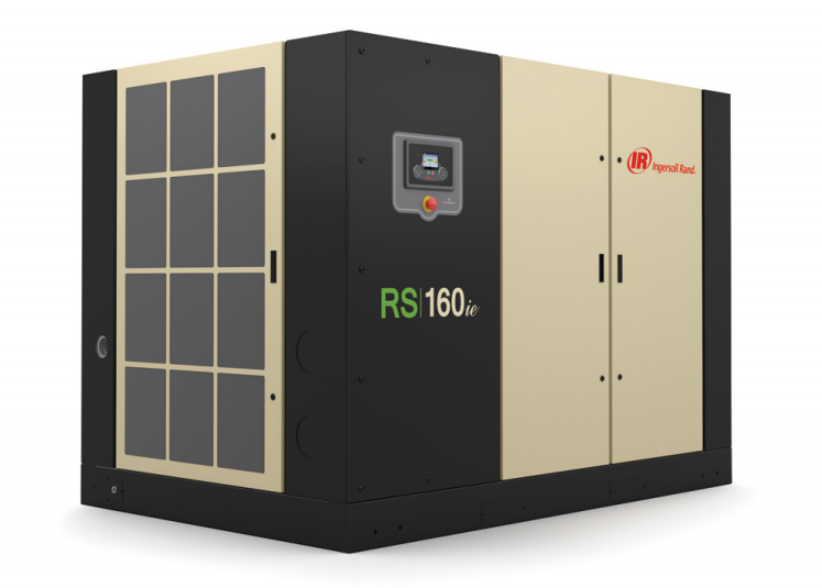 Ingersoll Rand Oil-Inject Screw Air Compressor R90-160