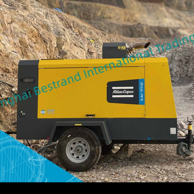 Atlas Copco Diesel Engine Portable Air Compressor X-AIR+ 900-12