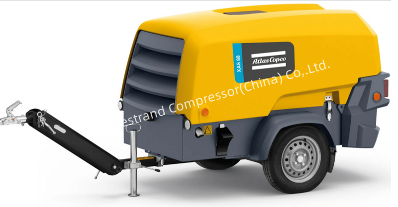 Atlas Copco Diesel Engine Portable Air Compressor XAS 88