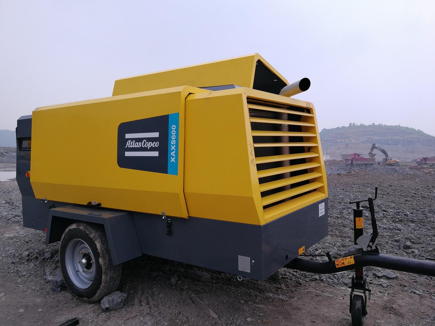 Atlas Copco Diesel Engine Portable Air Compressor XAXS 600