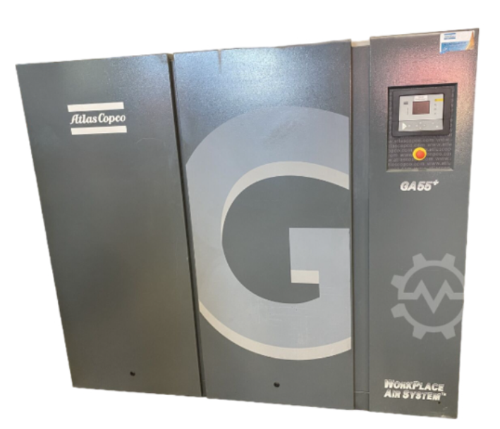 Atlas Copco Oil-injected Rotary Screw Air Compressors GA 55+
