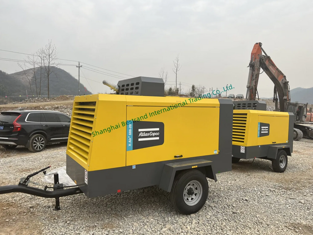 Atlas Copco Diesel Engine Portable Air Compressor X-AIR+ 670-18