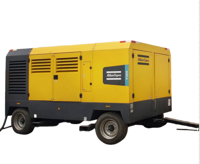 Atlas Copco Diesel Engine Portable Air Compressor V 1200