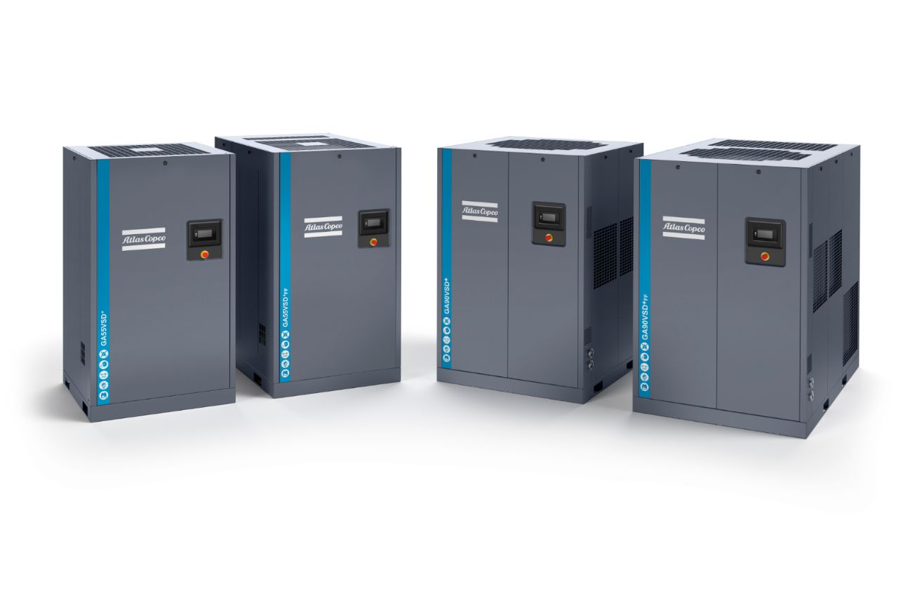 Atlas Copco Oil-injected Rotary Screw Air Compressors GA37 - Buy ...