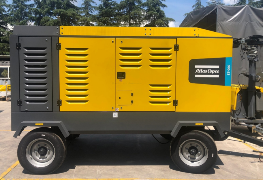 Atlas Copco Diesel Engine Portable Air Compressor X-Air 960-23