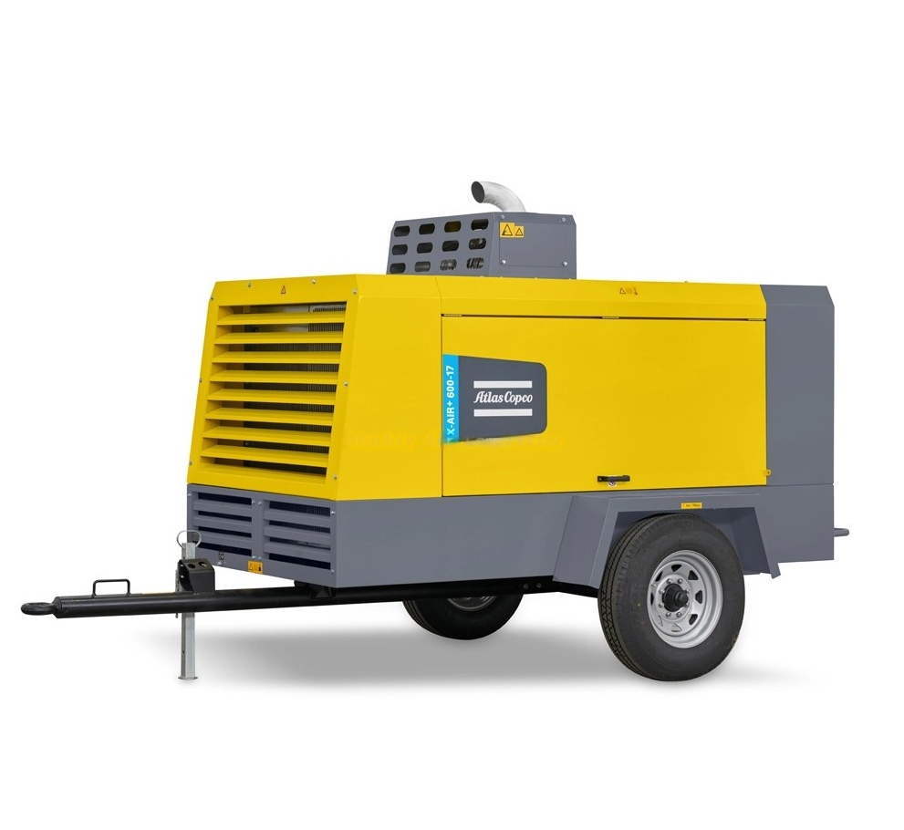 Atlas Copco Diesel Engine Portable Air Compressor X-AIR+ 600-17