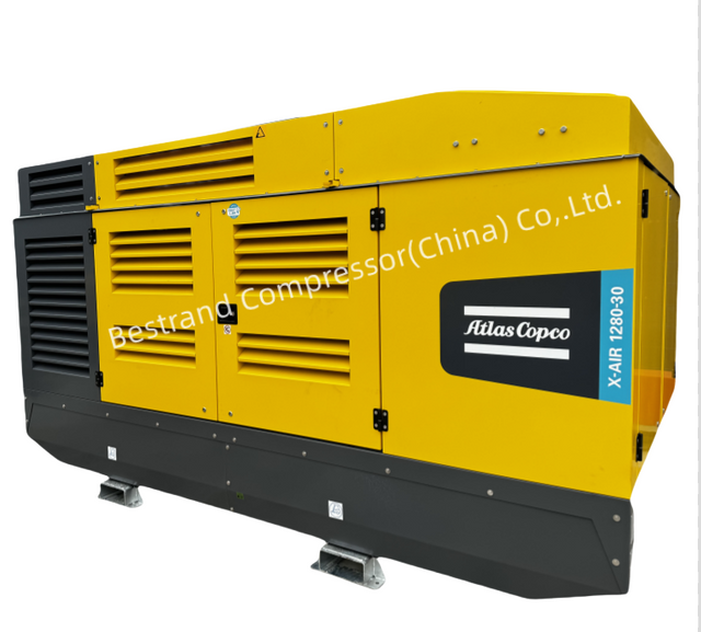 Atlas Copco Diesel Engine Portable Air Compressor X-Air 1280-30