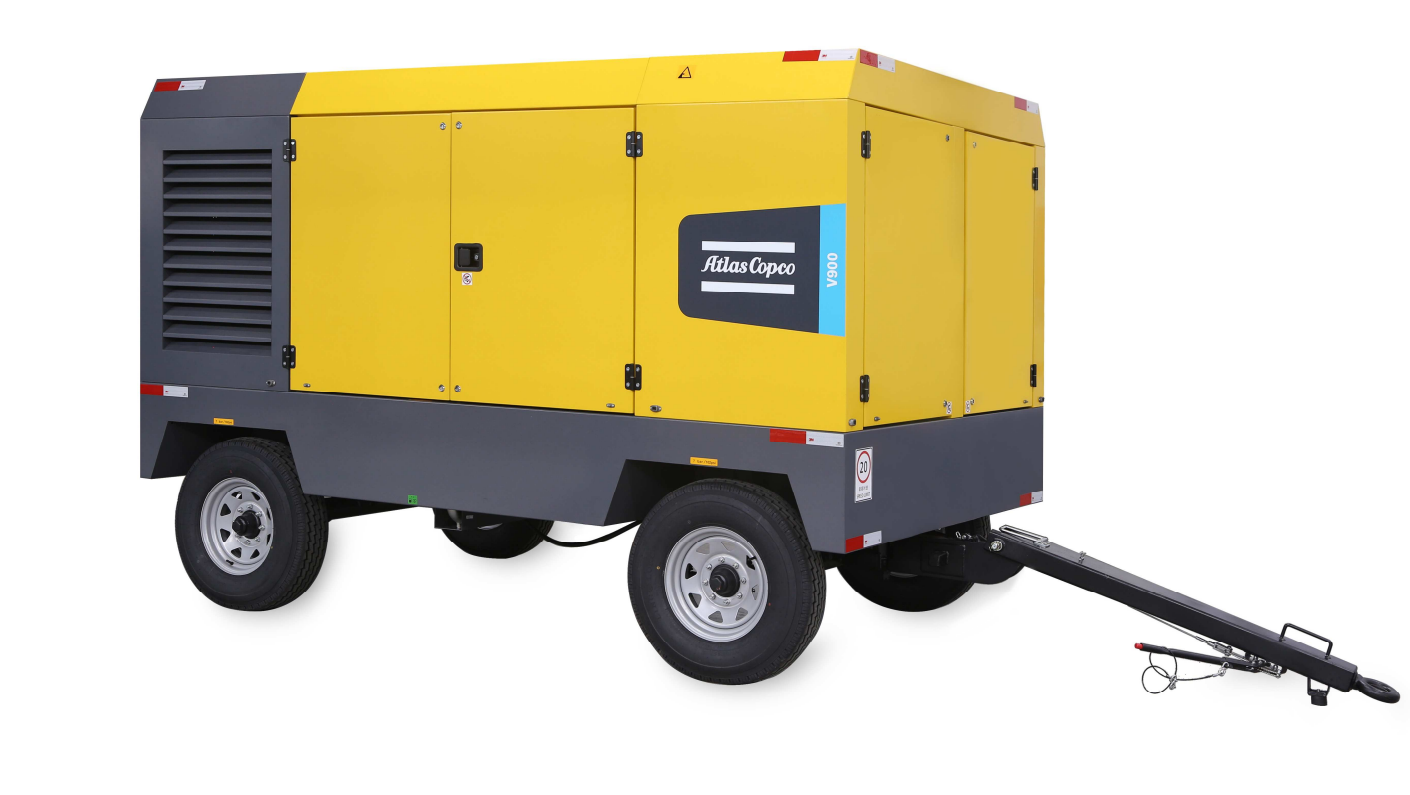 Atlas Copco Diesel engine Portable Air Compressor V900