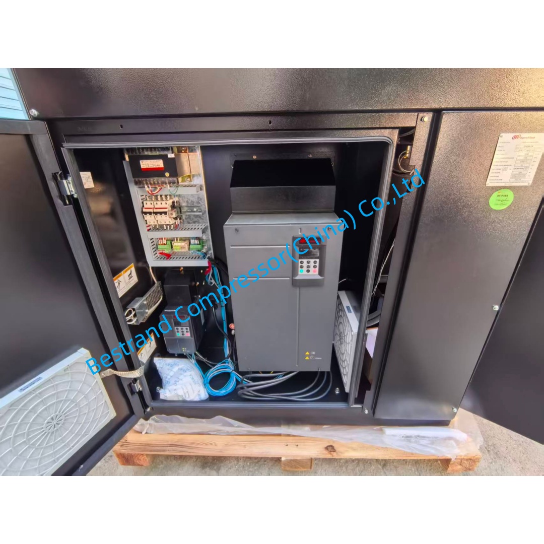 Ingersoll Rand Nirvana 75KW VSD Oil Flooded Rotary Screw Air Compressor IRN75K OF High Efficiency PM Motor Direct Drive Industrial Air Pump System