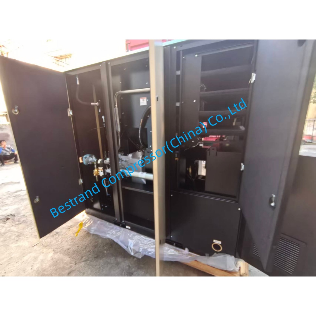 Nirvana 132 KW VSD Oil-Flooded Rotary Screw Compressor IRN132K-OF