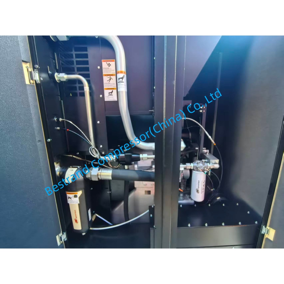 Ingersoll Rand Nirvana 75KW VSD Oil Flooded Rotary Screw Air Compressor IRN75K OF High Efficiency PM Motor Direct Drive Industrial Air Pump System